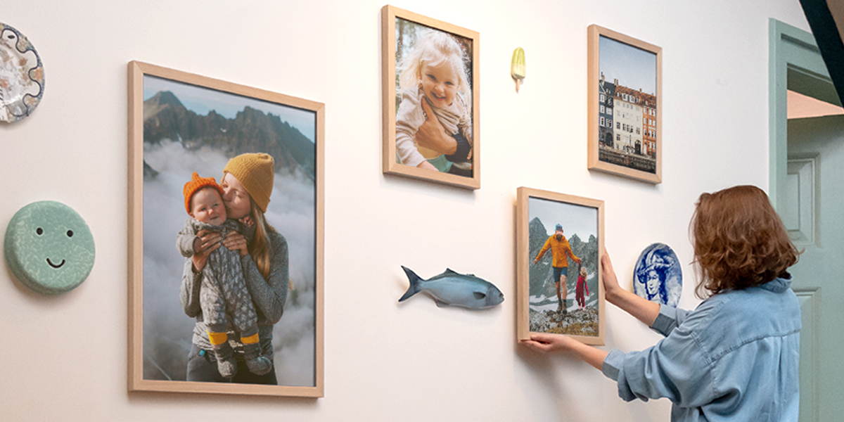 How to create a photo wall