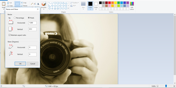 How to resize an image, no fuss!