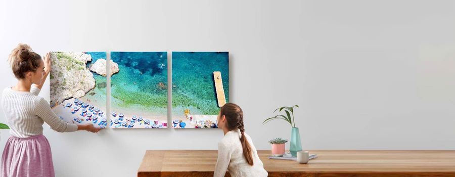 How to create a triptych