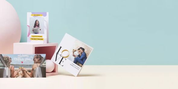 thank you card banner