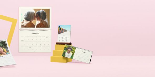 Five ways to personalise a calendar for someone special