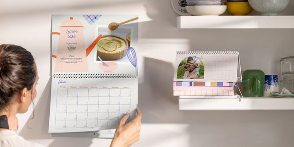 Get started with these tips on creating a Photobox personalised calendar