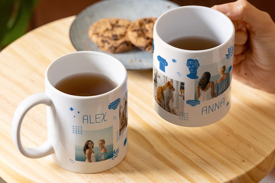 Celebrate Happy Galentine's Day with custom Photobox mugs for girlfriends, the perfect way to show some love to your inner circle.