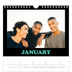 Square calendars  — Fun type [January]