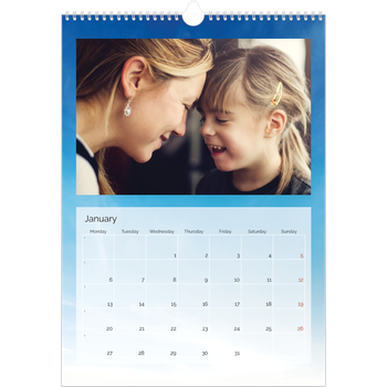 A3 Photo Calendar — Cloudscape