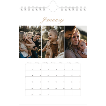 A5 portrait — Photo strip boxes