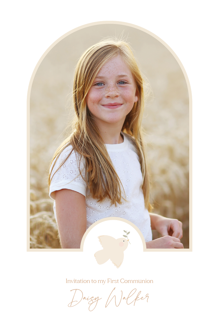 Invitations — Flying dove