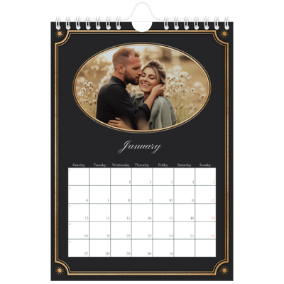 A5 Photo Calendar — Vintage classic [January]