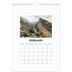 A4 Photo Calendar — Simple photo [February]