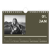 A5 Landscape Photo Calendar — Contemporary bold [January]