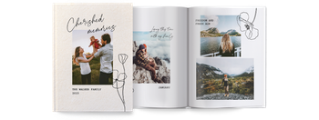 Photo Books — Poppies and memories portrait
