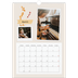 A3 photo calendars — Vintage scrapbooking [April]