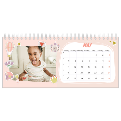 Desk calendars — Rainbow unicorn [cover]