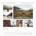Square calendars  — Scribble text [January]