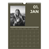 A4 Photo Calendar — Contemporary bold [January]