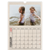 A3 photo calendars — Craft stamp effect [February]