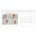 Desk calendars — Big gold text [March]