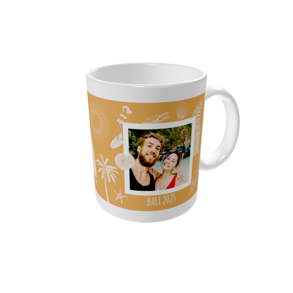 Personalised mugs — Tropical backpacking