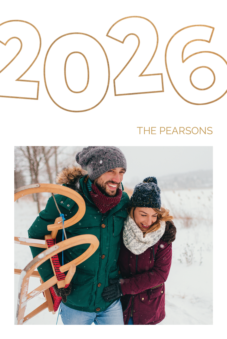 Cards — New Year number fun