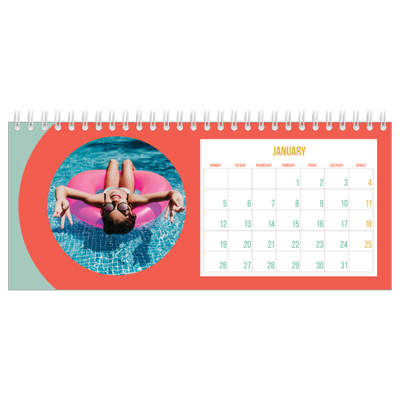 Desk calendars — Bright and beautiful [January]