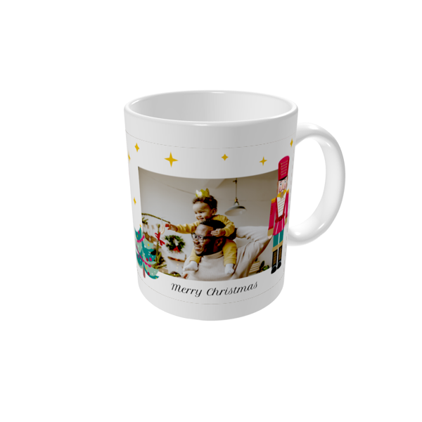 Personalised mugs — A nutcracker Christmas