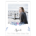 A3 photo calendars — Flower illustrations [April]