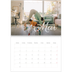 A4 Double Photo Calendar — Handwritten month [March]