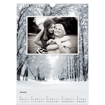 A3 Photo Calendar — Four seasons