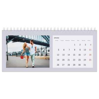 Desk calendars — Colour my world [January]