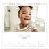 Square calendars  — Mixed typography [January]