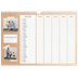 Family Planners A3 Landscape — Crafted Planner - Family of 5 [March]