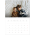 A4 Double Photo Calendar — Handwritten month [February]