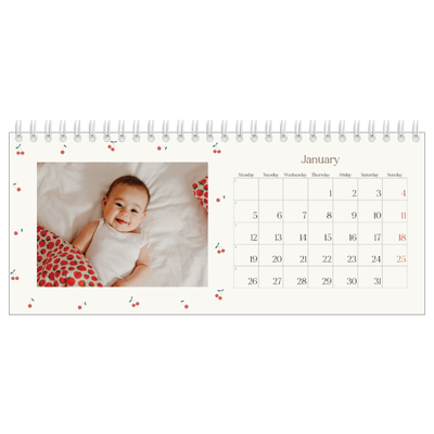 Desk calendars — Cherry bliss [January]