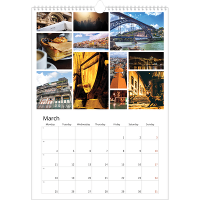 A3 photo calendars — Framework [March]