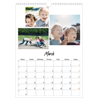 A3 photo calendars — This is me [March]