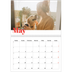 A4 Double Photo Calendar — A bold year [cover]