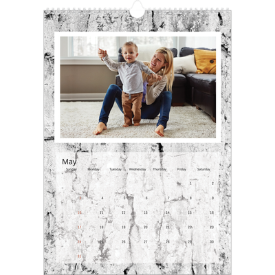 A3 photo calendars — Tree bark [May]