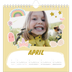 Square calendars  — Rainbow unicorn [April]