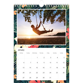 A4 Photo Calendar — Vivid plant life