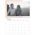 A4 Double Photo Calendar — Colour screens [February]