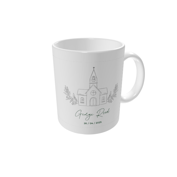 Personalised mugs — Communion sketches
