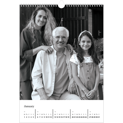 A3 photo calendars — Focus [January]