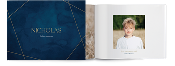 Photo Books — Smart gold lines