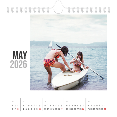 Square calendars  — Abbreviated text [cover]