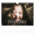 Square calendars  — Twelve big months [February]