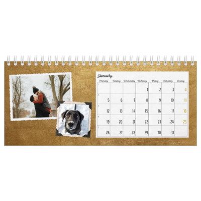 Desk calendars — Picture collection [January]