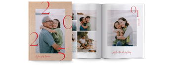 Photo Books — Pops of red