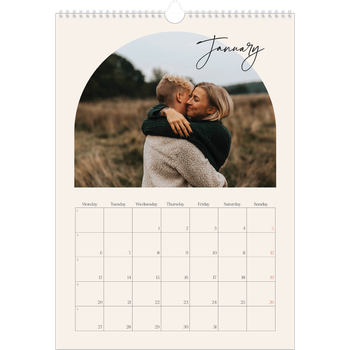 A3 Photo Calendar — Arch memories
