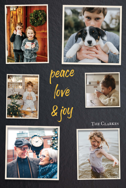 Cards — Chalkboard Christmas