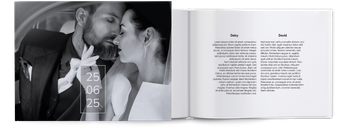 Photo Books — Date box overlay